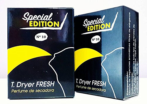 T. Dryer FRESH - Toallitas secadora perfumadas - Suavizante antitabaco perfumador de ropa duradero - Desodorizante profesional de ropa limpia concentrado - Perfume quita olores tejidos (100ud) (Ariel)