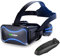 Halatua Auriculares VR con control remoto | Gafas de realidad virtual 3D para niños – Juego de gafas de realidad virtual 3D, sistema de juego, gafas de realidad virtual para niños y adultos