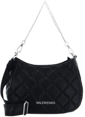 Valentino Damen Ocarina Recycle HOBO Tasche, Nero