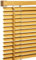 Ruby Deals PVC Venetian Blind Blinds Window 25mm Thin Slats Kitchen Windows Blinds Treatments Easy Fit Curtains Trimmable Fittings Home Office (Teak Wood Grain Effect, W180cm x L150cm)
