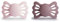 FRIGG Lucky Silikon Schnuller | Symmetrischer Schnuller 2er Pack | BPA-frei | Hergestellt in Dänemark | White Lilac/Twilight Mauve - Größe 2 (6-18 Monate)