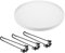 Kozelo Charcuterie Board Resin Silicone Mold - [19.7 Inch] with 3 Hairpin Legs Smooth Interior Cutting Tray Epoxy Mould for DIY Art Home Decorate Use | Round