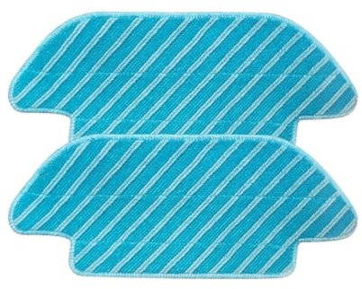 KAMNIK Compatible con Cecotec Conga 4090 4490 4690 5090 5490 6090 Piezas de aspiradora Limpieza mopa Almohadillas de Repuesto (Color : 2 pcs)