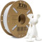 XZN PLA Filament Schwarz 1.75mm 3D Drucker Filament,Maßgenauigkeit +/- 0,03 mm, 1KG Spule, PLA Weiß