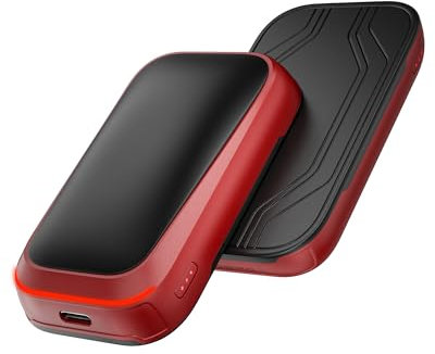 Gaiatop Wiederaufladbare Handwärmer, 2er-Pack elektrische tragbare Taschenheizung, Wiederverwendbare Handwärmer, 2-in-1-Geschenke für heiße Hände für Männer, Frauen, Jungen, Mädchen, Kinder, Raynauds