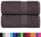vidaXL Gästetücher 2 STK. Anthrazit 30x50 cm 360 g/m² 100% Baumwolle, Gästehandtuch, Badetuch, Badetuch-Set, Handtuch, Gesichtstuch, Handwaschlappen