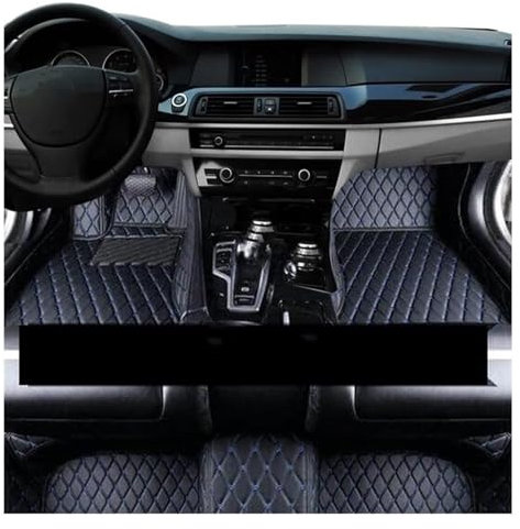 ASHILD Car Fußmatten-Set Für Suz&uki Für Vitara 2022 Auto Matte Auto Fußmatten Leder Matte Teppich Teppich Pads Innen Teile(LHD 7)