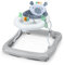 Ingenuity, Trotteur Évolutif Smooth Strides - Chambray, Trotteur avec Activités, 3 Hauteurs Réglables, Arc d'Activités Ajustable avec Jouets Inclus, pour Bébé de 6 à 12 Mois