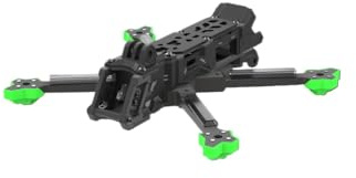 Nazgul Evoque F5 V2 FPV-Rahmen-Kit 5 Zoll, kompatibel mit F5D DeadCat und F5X Squashed-X mit 6-mm-Armen Kompatibel mit FPV-Ausrüstung(F5X - Squashed X)