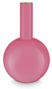 Pip Studio Metall Vase Mittel Rosa 33cm