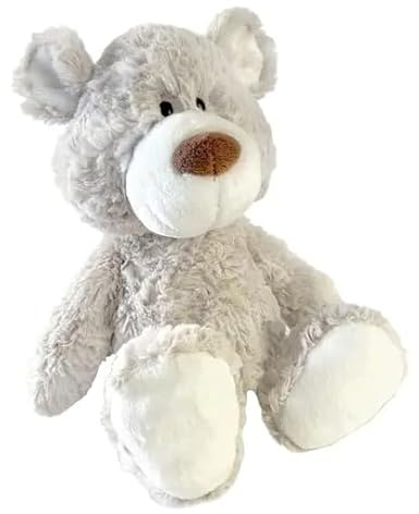 NICI Kuscheltier Bär Plüsch Spielzeug 40 cm grau Multicolor