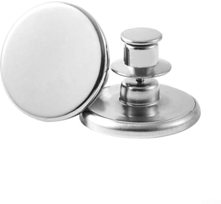 Aimants de rideau avec design magnétique double face pour une performance stable de blocage de la lumière sur les rideaux d'intérieur et d'extérieur (25 mm x 10)