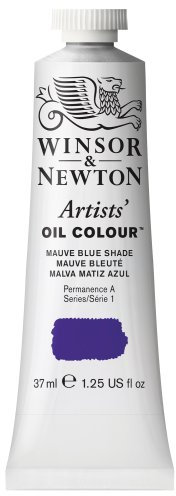Winsor & Newton 37ml Artists' Oil Colour - Mauve Blue Shade