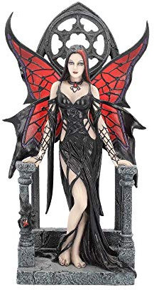 Nemesis Now Figur Aracnafaria schwarz 28cm