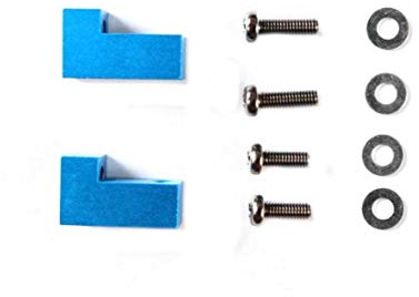 Tamiya 300054397 - DT-02 Alu Servohalterung, Blau
