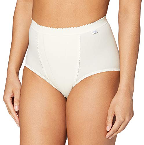 Sloggi Damen, SLOGGI CONTROL Maxi, Unterhose, Elfenbein (0038 Chrysanthème), 48