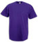 Settantallora T-Shirt Uomo Cotone 100%, Maglietta Basic a Tinta Unita, Maglia a Maniche Corte Morbida, Traspirante, Ideale per Sport, Lavoro e Tempo Libero (XL, Viola)