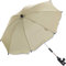 Sonnenschirm für Kinderwagen Buggy und Jogger mit UV SCHUTZ (50) Baby Kind Schirm (Natur)