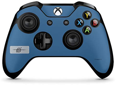 DeinDesign Skin kompatibel mit Microsoft Xbox One X Controller Folie Sticker Naruto Shippuden Sasuke Konoha