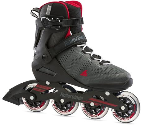 Rollerblade Spark 84 Inline Skate 2022 Dark Grey/red, 45