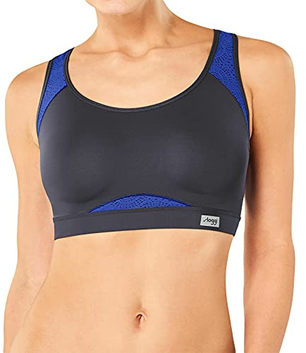 Sloggi Damen Bügel Bügel-BH Women Move Fly W, Gr. 80E Mehrfarbig (Blue-Dark Combination M008/B9)