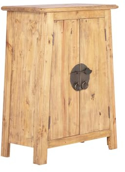 Woodkings Bad Unterschrank Rangun Massivholz Pinie, 59 x 80cm, Badkommode A-Linien-Design, Badmöbel Badezimmer Badschrank Landhaus Echtholz