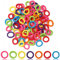Cooetr Elastici Capelli Bambina, 100 Pezzi Elastici Piccoli Capelli Legami, Multicolore Capelli Piccoli e Morbidi Ragazze Coda di Cavallo per Bambine