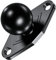 BRCOVAN 1'' Ball Mount with Aluminum Alloy Diamond Base, Features Industry-Standard AMPS Hole Pattern, Compatible with RAM Mounts B Size 1 inch Ball Double Socket Arm