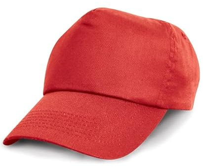 Result Headwear RC05X Baumwolle Mütze - Rot - Einheitsgröße