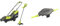 Ryobi 18V ONE+ Cordless Lawnmower and Grass Trimmer Kit (1 x 4.0Ah) & Double Serrated Blades Head for RAC155 Edger Black