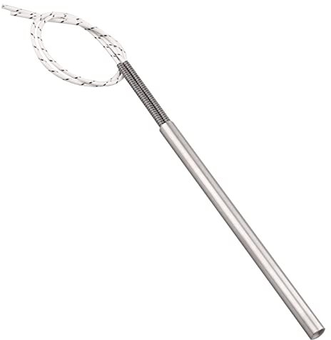 Brikettofen Anzünder 10mm x 170mm Biomasse-Zünder linear Brikettofen Zündkerze Brikettofen Zündstab 220V 300W