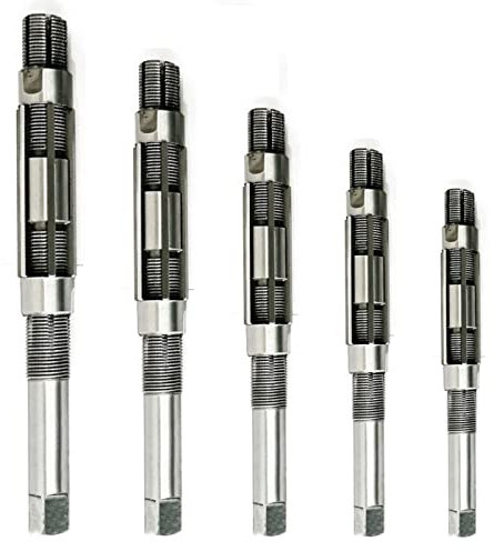 Rahish Tools Adjustable Hand Reamer Tool H12 To H16 Sizes - 1-1/16 to 2-7/32 Reaming Tool for Precise Hole Finishing with Carbon Steel Blades - Hand Tools Reamers for Metal & Wood - 26.98mm-56.35 mm