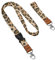 Personalisierter Schlüsselband mit Karabiner mit Ihrem Wunschtext/Grafik 2x Lanyard mit Ihrem eigener Schrift Schlüsselband mit Druck nach Wunsch Cheetah Spots [098]