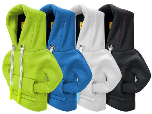 IXYHKB 4 Stück Schalthebel Hoodie, Schaltknauf Abdeckung, Auto Schaltknauf Abdeckung, Schaltknauf Hoodie Abdeckung, Hoodie für schaltknauf Schaltknauf überzug für Manuelle Automatische Gear Shifter