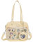 ZAROXOXS Ita Bag Crossbody Handtaschen Kawaii Schultertasche mit Einsatz Anime Pins Display, gelb