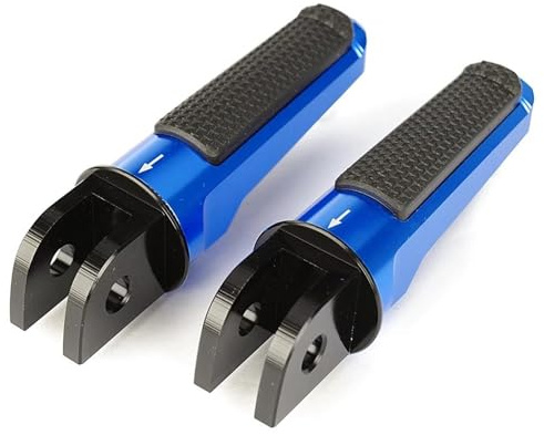 HLWXMDZ Cale Pied Moto pour Suzuki GSR600 GSR 600 GSR750 GSR 750 GSX-R125 GSX-R600 GSX-R1000 GSXR125 GSXR 125 600 750 1000 Repose-Pieds Avant De Moto Repose-Pieds(Bleu)