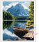 Mafenr Art Peinture Numero Adulte, Paysage Peinture par Numéro Adulte, Paysage Paint by Number pour Décoration et Cadeaux, Sans Cadre 40x50 cm