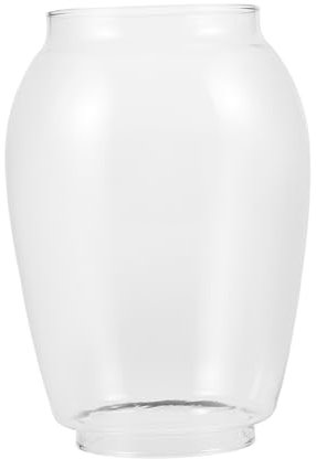 RORPOIR Abat-Jour en Verre à Huile Abat-Jour Lampe à Huile Abat-Jour Lampe à pétrole Remplacement de cheminée de Lampe à Huile Abat-Jour de Bougie Couvercle de Lampe à Huile Lampe tempête
