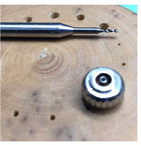 CLLBANT Importierte Wolframstahl-Bohrerklinge, 3 mm, Drehbank-Bohrer, spezieller Bohrkopf, nehmen Sie die Uhr ab, die Stange