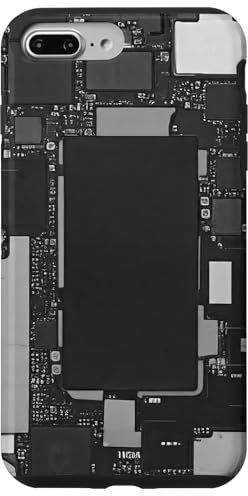 Design classique de carte mère avec circuits électroniques Coque pour iPhone 7 Plus/8 Plus