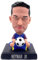 Doyomtoy Fußball-Star-Dekorationen für Zimmerdekoration, Desktop-Ornamente, Auto-Puppen, Fußball-Stars Messi, C Luo, Beckham, Neymar...