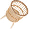 Sosoport Soporte para Macetas De Madera con Patas De Apoyo Cesta De Ratán Estante De Exhibición para Macetas Suministros para El Hogar Soporte para Plantas De Interior