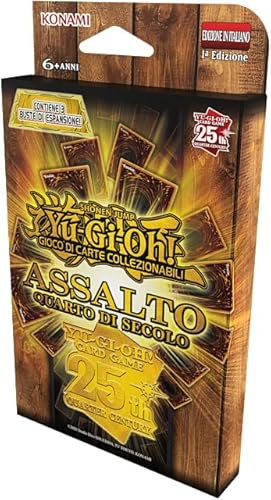 YU-GI-OH! TCG - ASSALTO QUARTO DI SECOLO (TUCKBOX 3 BUSTE) - ITA