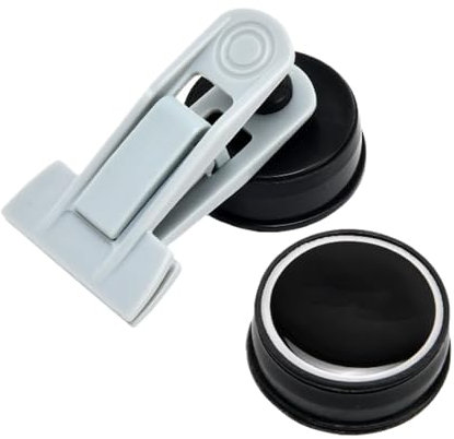 Hogvinnatil Magnetischer Algenclip - Kompakter Futterautomat Für Aquarien - Kompakter Magnetfutterhalter Für Schildkröten Meerwasser Süßwasser Betta