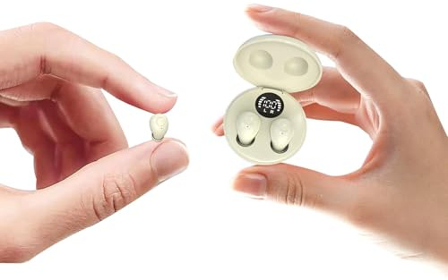 Wireless Bluetooth Invisible Small Earbuds Soft In Ear Buds Headphones