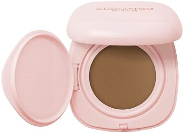 Sculpted by Aimee Cream Cushion Foundation with SPF 30 | Buildable & Refillable Base, Soft Cushion Applicator & Mirror, Vegan, Niacinamide, Vitamin E, and Bio-Technology
