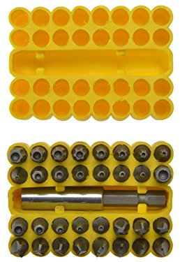 Blue Spot Tools 14151 B/SPOT Security Screwdriver Bit Set (33-Piece)