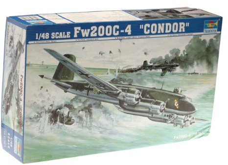 Trumpeter 02814 Modellbausatz Focke-Wulf Fw 200 C-4 Condor