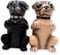 Mops Salz und Pfefferstreuer