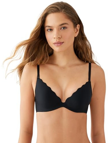 b.tempt'd Women's B.wow'd Push-up Bra, Opaque, Night/Animal Accent, 34B